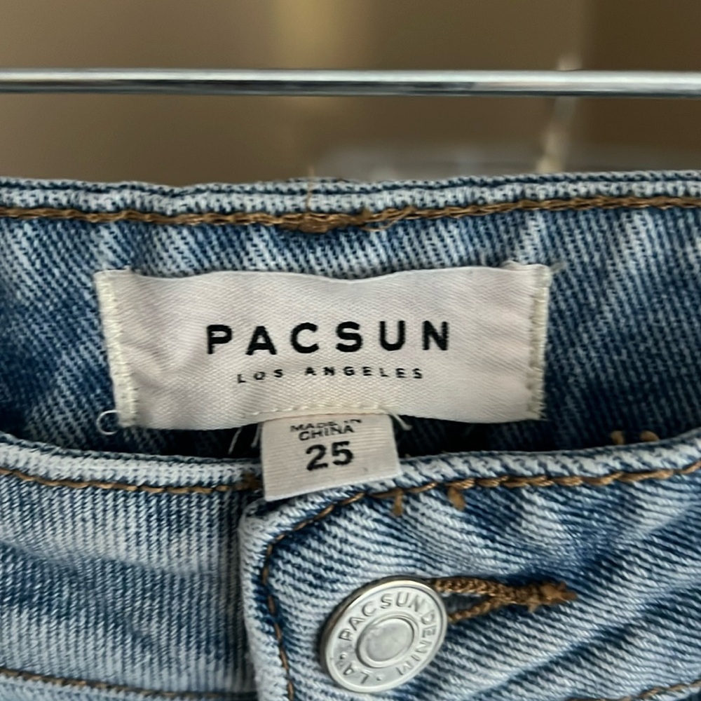 Pac Sun denim skirt size 25